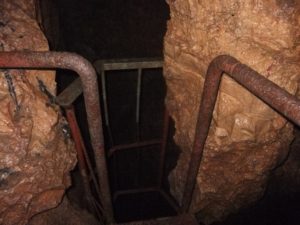 The fourth ladder - another 30 meters...