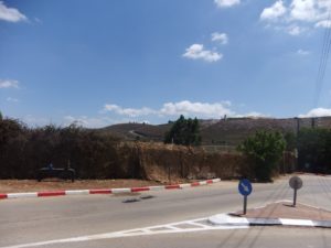 Israel-Lebanon border from the Israeli side