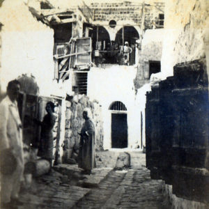 1927 נזקי רעידת אדמה בטבריה באדיבות אוניברסיטת חיפה