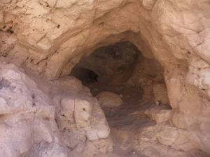 The legend says a monster lives in this cave - Red Canyon