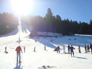 Borovets, Bulgaria - ski site - drinking
