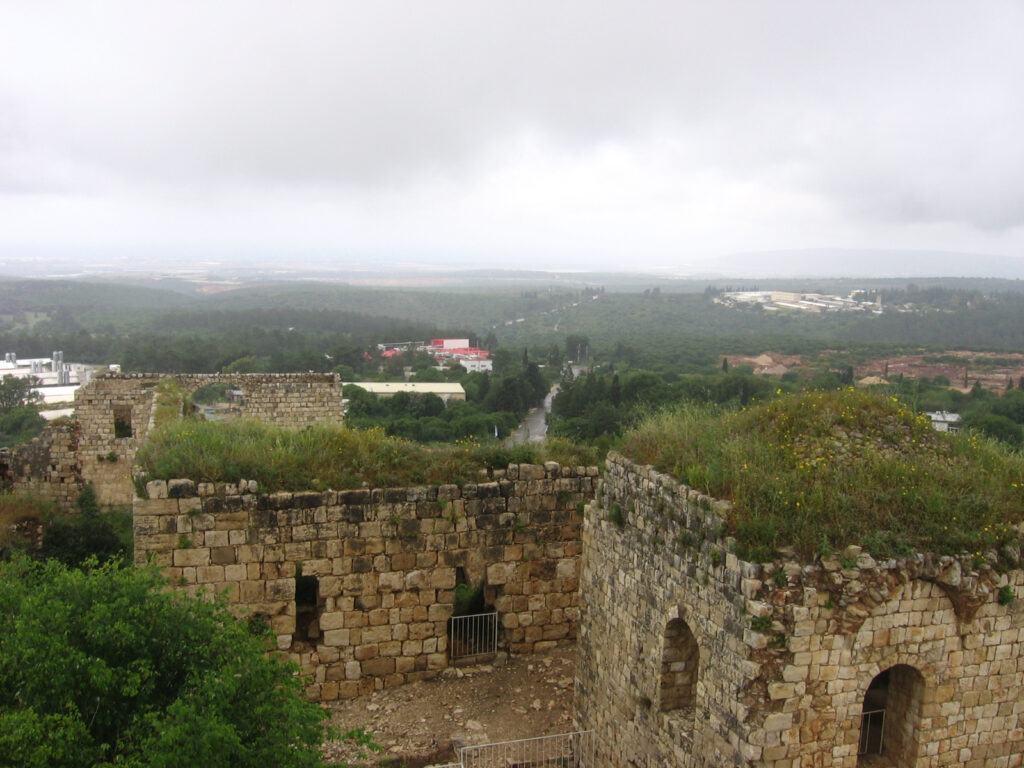 Inside the fortress