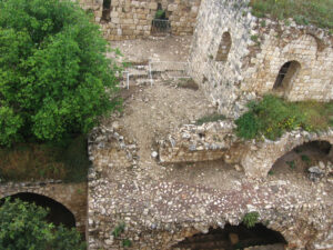 Inside the fortress