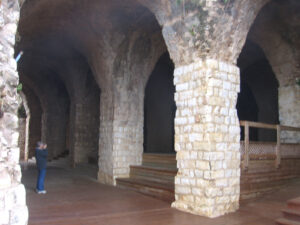 The knights halls - Yehiam