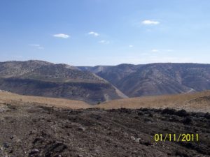 Where the rivers meets is the borders triangle - Syria, Jordan and Israel - The Ruqqad