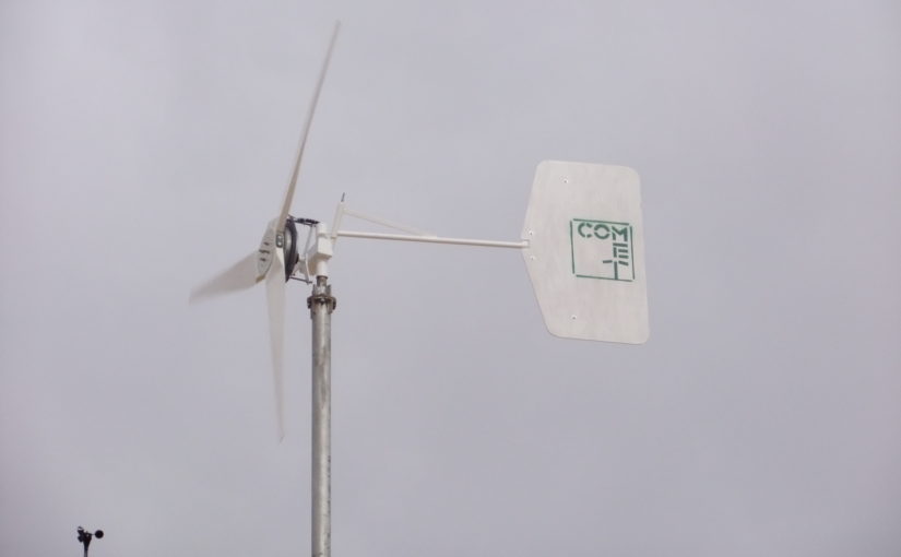 Setting up Comet-ME wind turbine