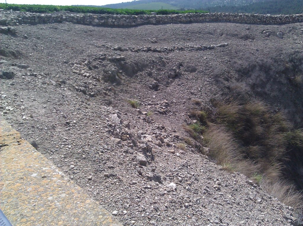 The entrance to the water factory, Iron Age - Tel Meggido