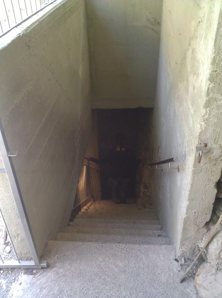 The vertical shaft of the water factory - Tel Meggido