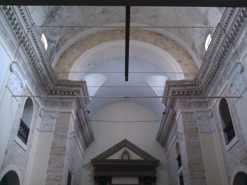 The Church of Elijah the prophet, second of the two churches left around Paris square - Haifa in the Ottoman time