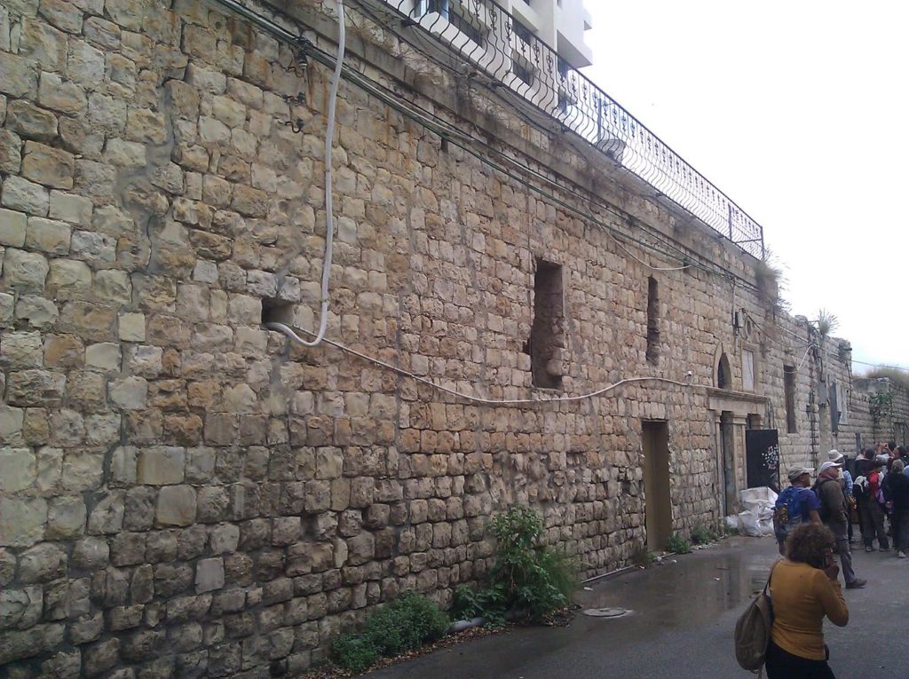 The Bathhouse (Hamam) built by Mostafa Pasha Al-Halil, near his Palace. It's been renovated to be a art gallery Haifa in the Ottoman time