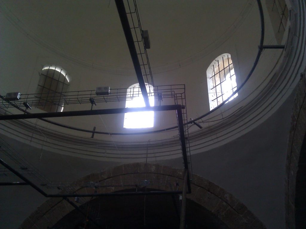 The Bathhouse (Hamam) built by Mostafa Pasha Al-Halil, near his Palace. It's been renovated to be a art gallery Haifa in the Ottoman time