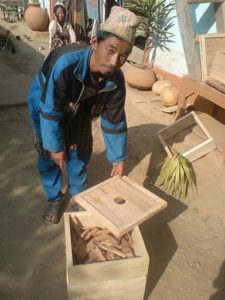A carpenter in Ilam - concrete