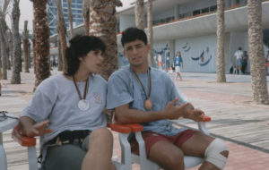 Yael Arad and Oren Smadja - Israel first medal winners (Pic: Itzhak Ben-Horin) - Olympic Games