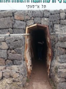 The Entrance to the new bunker, built after Yum Kippur War.