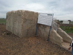 The old bunker, were 28 soldiers fought for their life for 3 days.