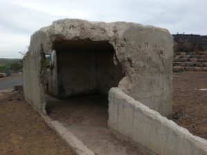 The old bunker, were 28 soldiers fought for their life for 3 days.