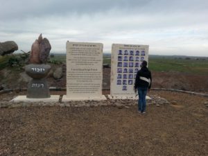 The Memorial for the soldiers that fought and died in the fight on this hill.