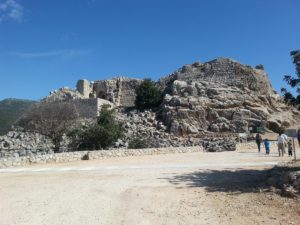 02072015-13 The entrance to the fortress form west  -Nimrod Fortress!