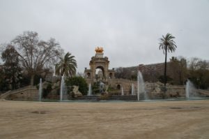 In the Park in Barcelona