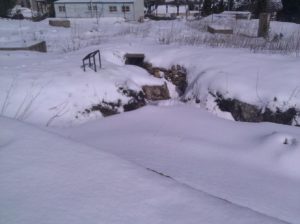 02222015-19 The fighting ditches of the Jordanian Legion. - Snow