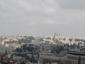 03192015-04 The view from Lev-Ram roof:French Hill neighborhood.