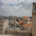 The view from Lev-Ram roof: The Italian hospital