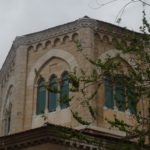 The dome of the church, from inside and outside.