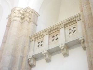 03192015-37 The balconies in the sides of the stage in the church.