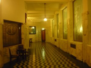 03272015-15 The first floor lobby, covered with marble.  - Amsterdam