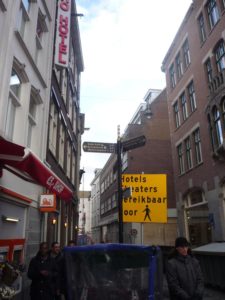 03292015-22 Amsterdam black signs, help you to easy navigate in the city.