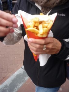 03302015-02  The famous french fries of Amsterdam - food