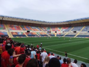 The Game, we are the red ones if you still didn't get it... =) - HAPOEL KATAMON