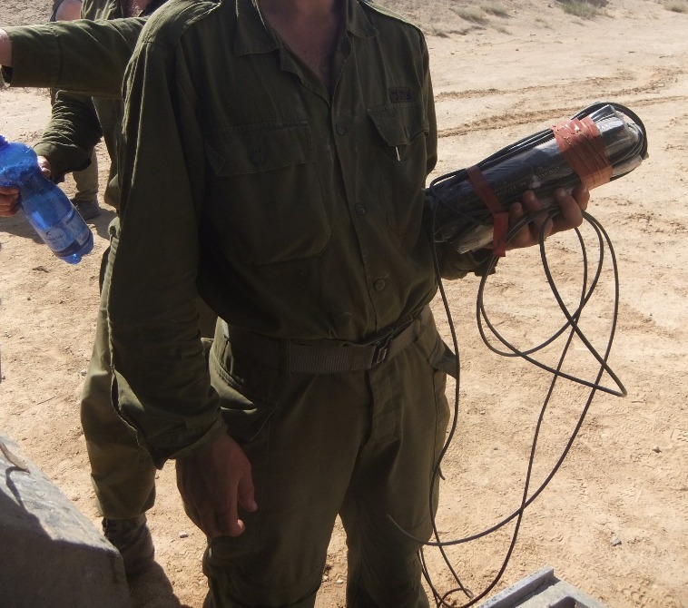 May 23th 2013 – Israel Tze’elim, Israel – Military reserve – Explosives
