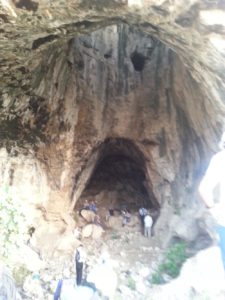 ...and from inside. It is more impressive than I thought. - Shuqba cave