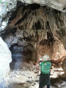 ...and from inside. It is more impressive than I thought. - Shuqba cave