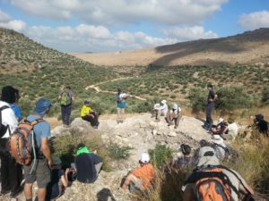 An ancient factory to produce lime on the slopes of the Artava. - Shuqba cave