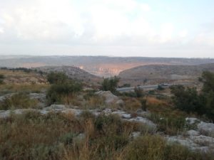 The Quarry in Natuf stream.