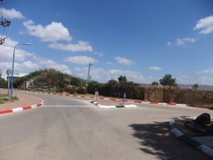 Israel-Lebanon border from the Israeli side