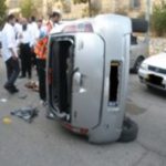 06232011a The crashed car - back. Car accident