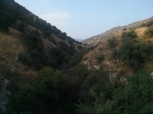 The Waterfall! 9 meter high And the rest of the creek (6 km more to the border) - Mezar