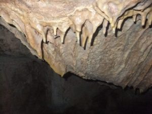 08032013-18 Here you can see how some of the stalactites growing while other are "dead" - Sal'it cave