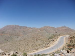 The two tops on the right are Israel (the left is 2,224 m high near it the highest point in Israel at the elevation of 2236m :-), but the highest with Glacial is Syria - family trip - family trip