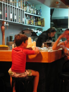 Everywhere we see people sitting in evening to drink beer, And not only adults... - grow up