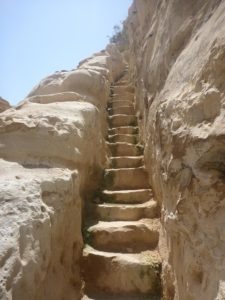 Stairway to heaven - once you get to the top you realize it isn't a metaphor - Ein Ovdat
