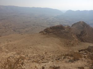 We made a small step to view the Small Maktesh =) - Ein Gedi