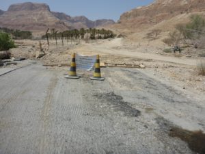 It seems we had to walk a little bit more than we planed. Ein Gedi