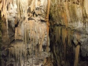 "The ice cream", the most famous stalactite of Postojna cave and its symbol.