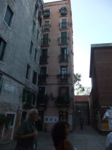 The highest building in Venice. - Ghetto