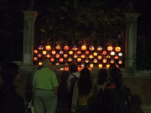 Candle houses sold at the street at the night - Ghetto