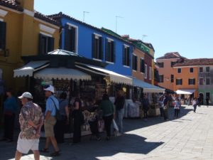 The houses of the colorful island of Burano - Ghetto